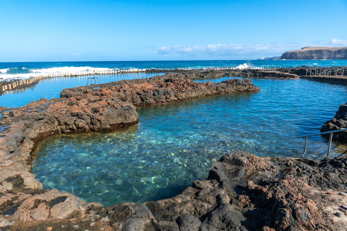Piscinas naturales de Las Salinas de Agaete